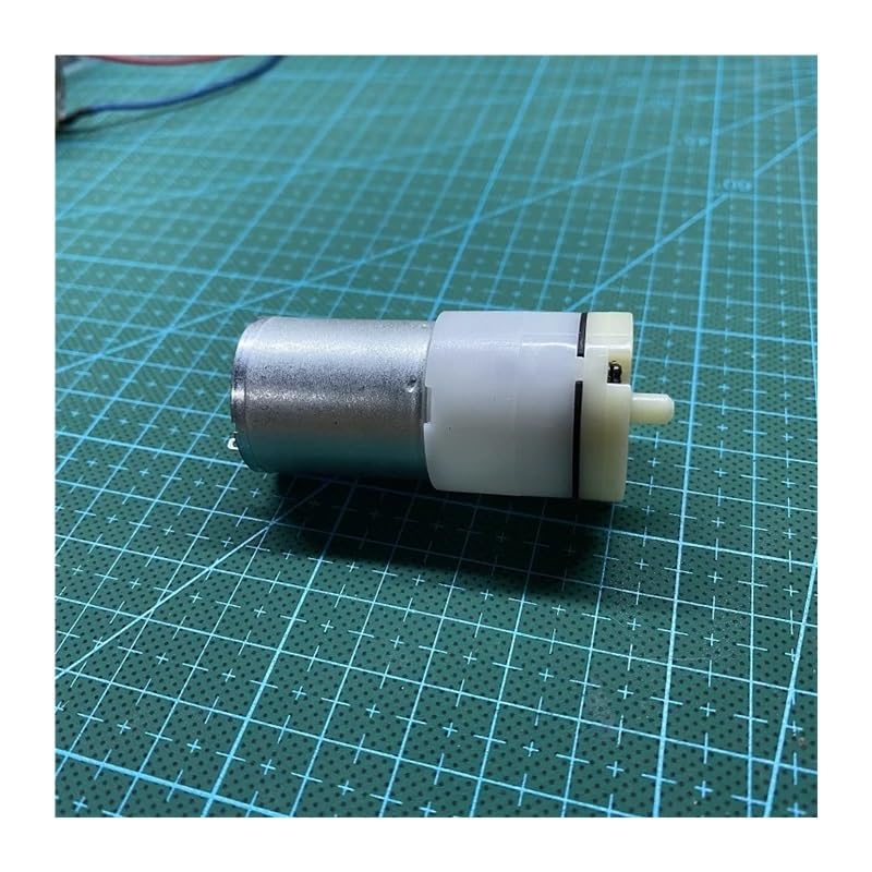 DC 3V-6V 370 elektroniczny rozrusznik pompa powietrza cicha duża objętość skrócona wersja do akwarium