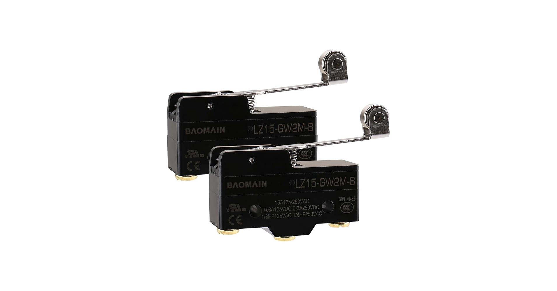 issugi&jjj/linkup2　monju Baomain Micro Switch Z-15GW2S-B (LZ15-GW2M-B) 3-Screw