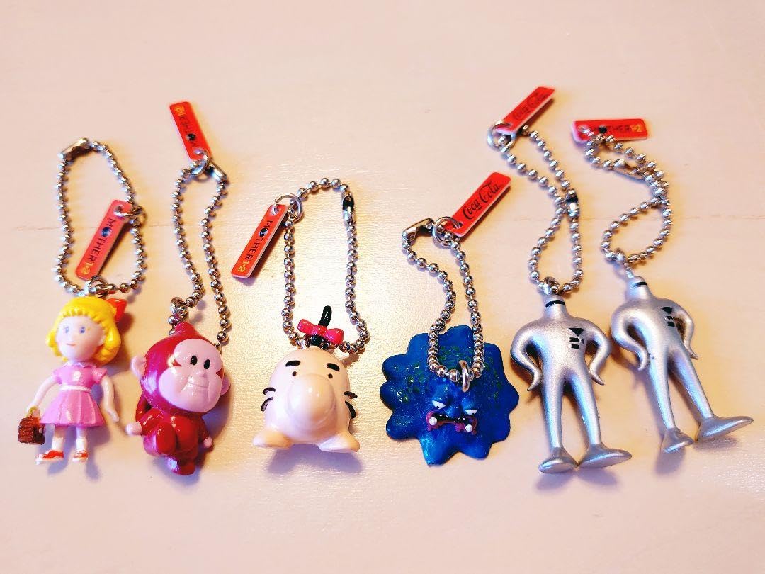 MOTHER1+2 オリジナルフィギュア 全6種セット コカ・コーラ おまけ付き MOTHER1+2 オリジナルフィギュア 全6種セット コカ・コーラ