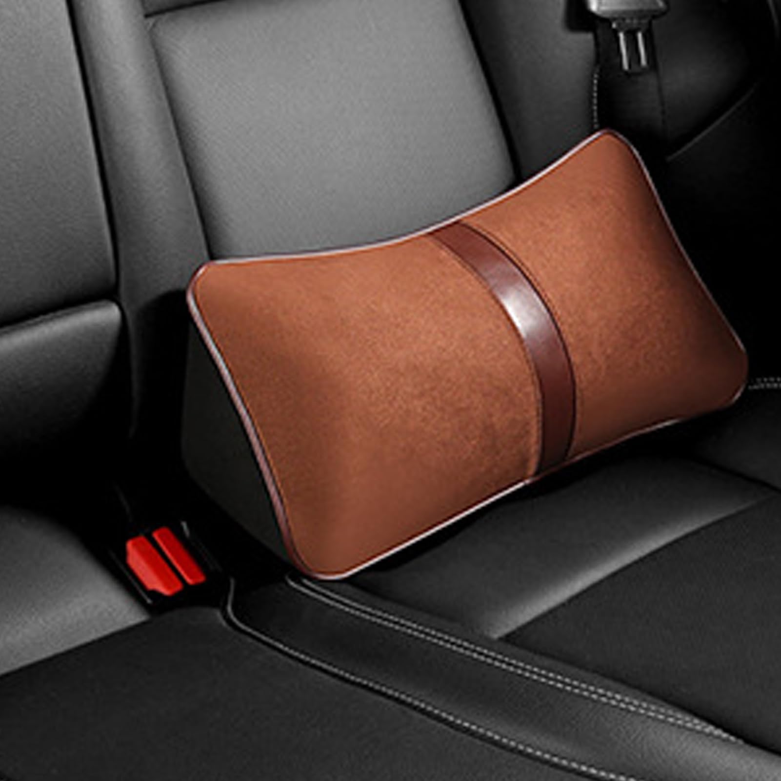 Almohada para Reposacabezas De Coche Suave Transpirable Ergonómica | Almohada para Reposacabezas de Asiento de Coche Adultos, Conducción, Sueño, Desplazamiento y Viajes por Carretera