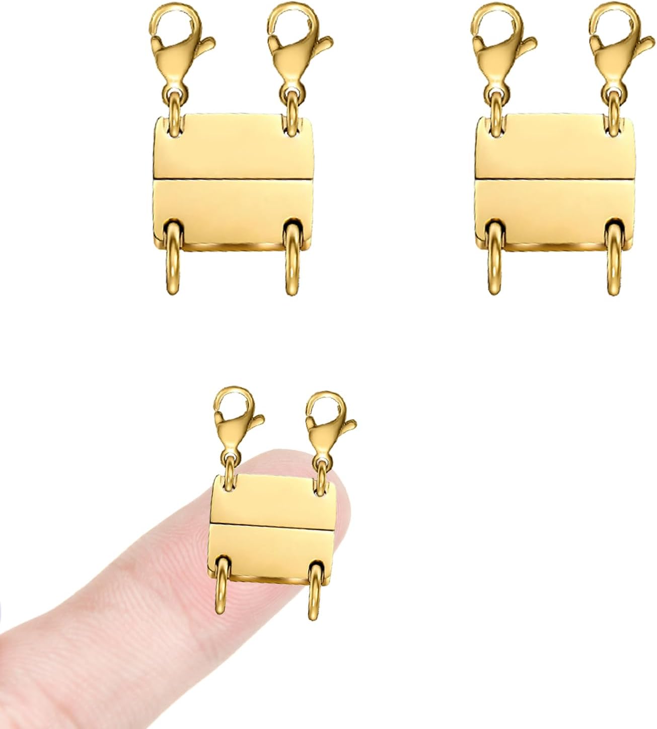 Layering Necklace Clasp Bracelet Layering Clasp Separator for Stackable Necklaces Buckle Necklace Clasps and Closures