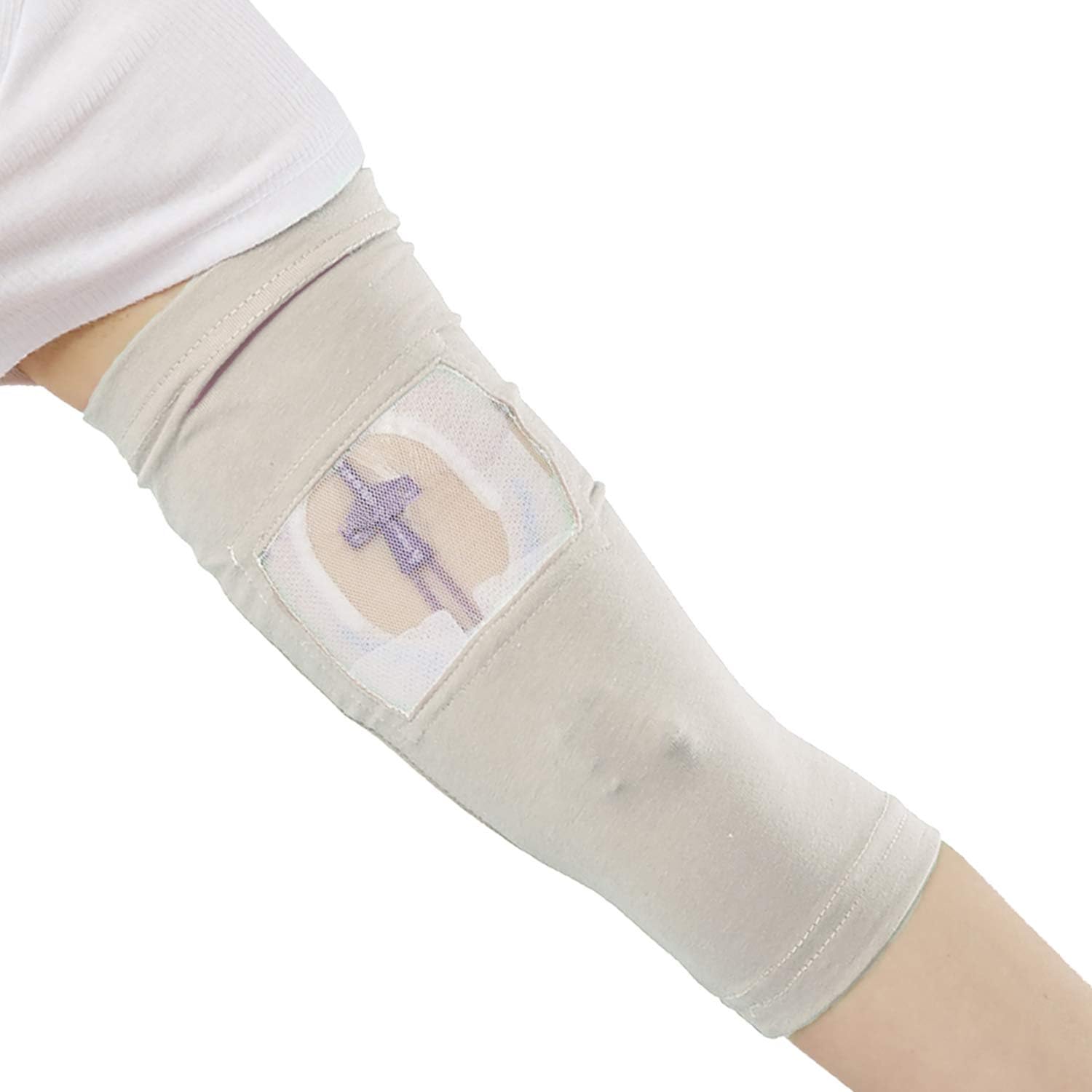 Care+Wear Unisex Ultra-Soft Antimicrobial Long PICC Line Cover