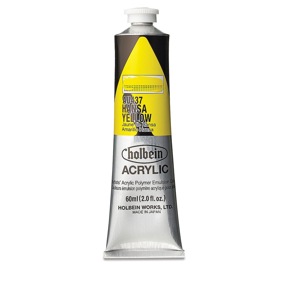 Holbein - Artist Heavy Body Acrylic - 60ml Tube - Hansa Yellow