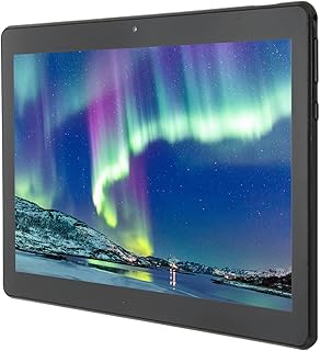Tablet PC, 100-240V 10,1 polegadas Tablet 6000mAh Bateria recarregável Processador Octa-core Uso doméstico Preto