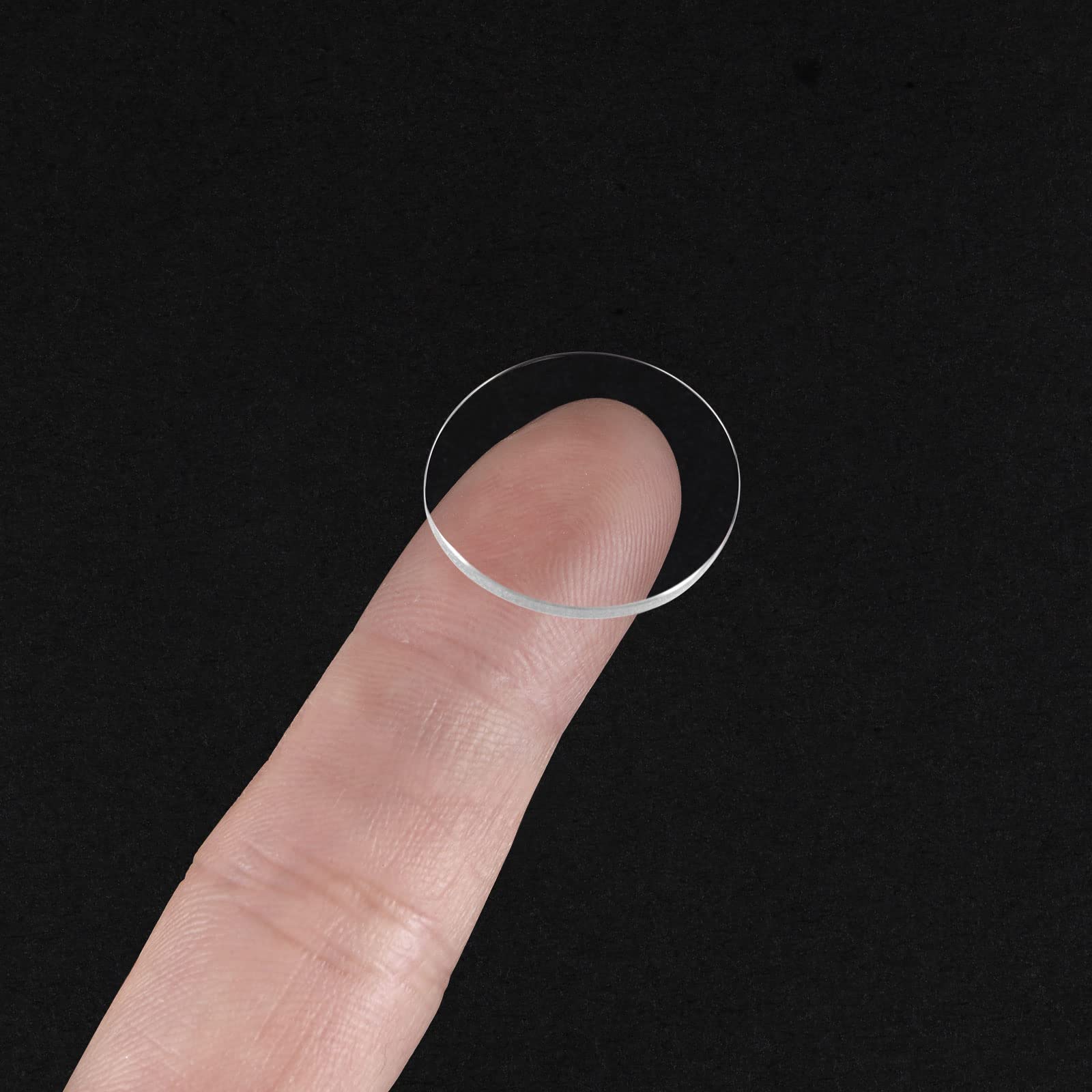 Verre De Montre Bombé à Lentille Plate - Diamètre 39 Mm - Neuf Sans Emballage