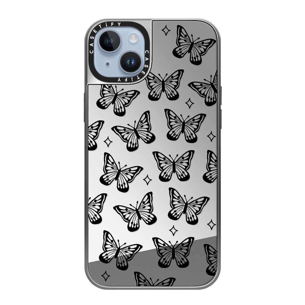 casetify iPhone14 スマホケース　蝶　カガミ casetify iPhone14 スマホケース蝶カガミ