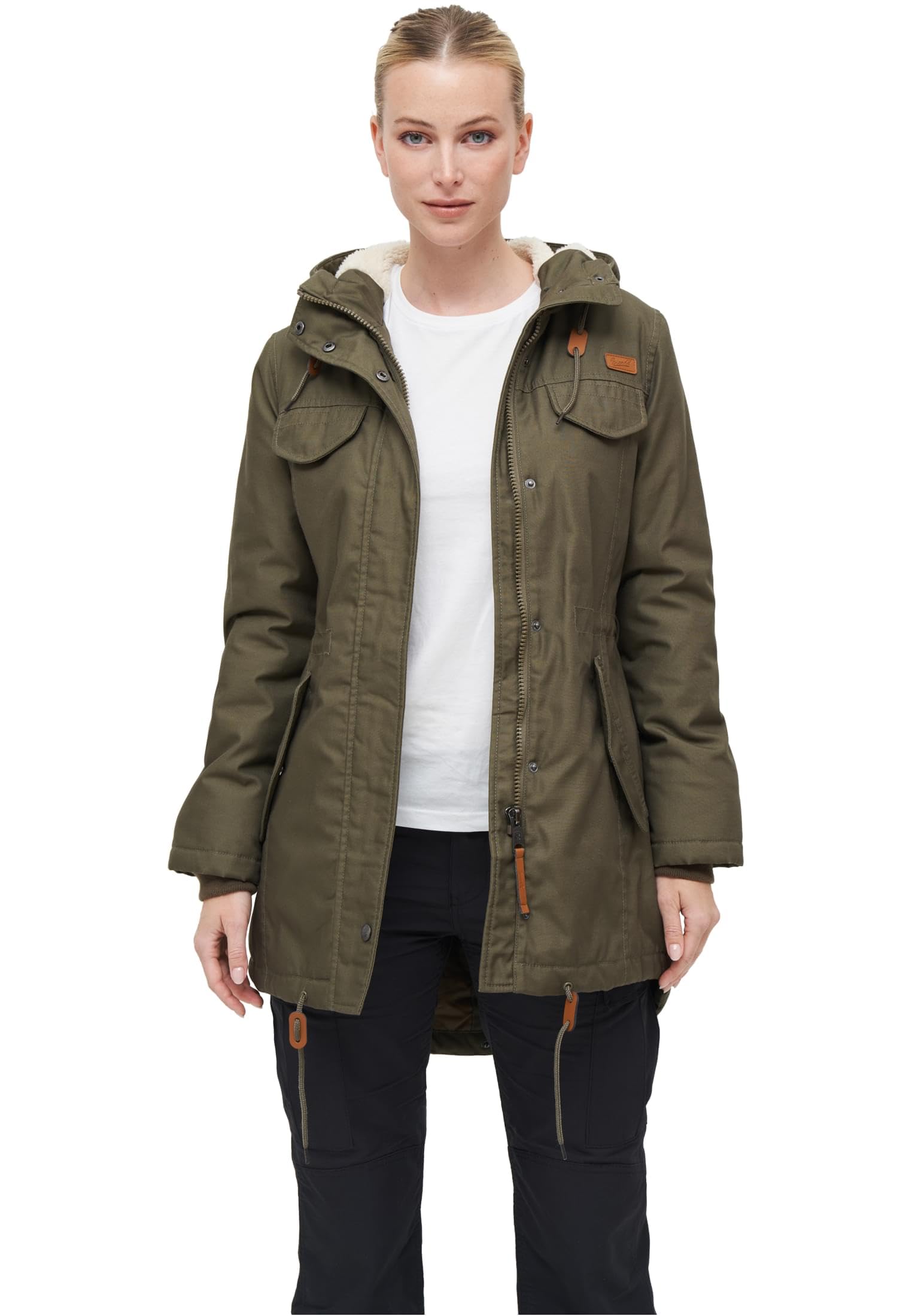 Brandit Women Marsh Lake Parka, color: olive, size: 4XL