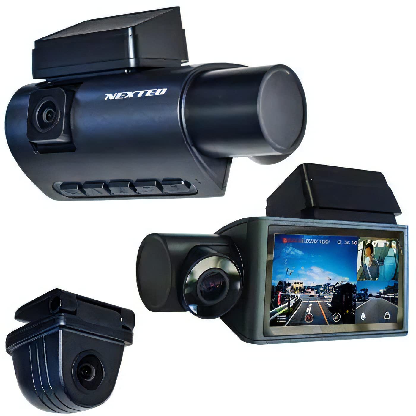 3カメラ・ドライブレコーダー NX-DR303