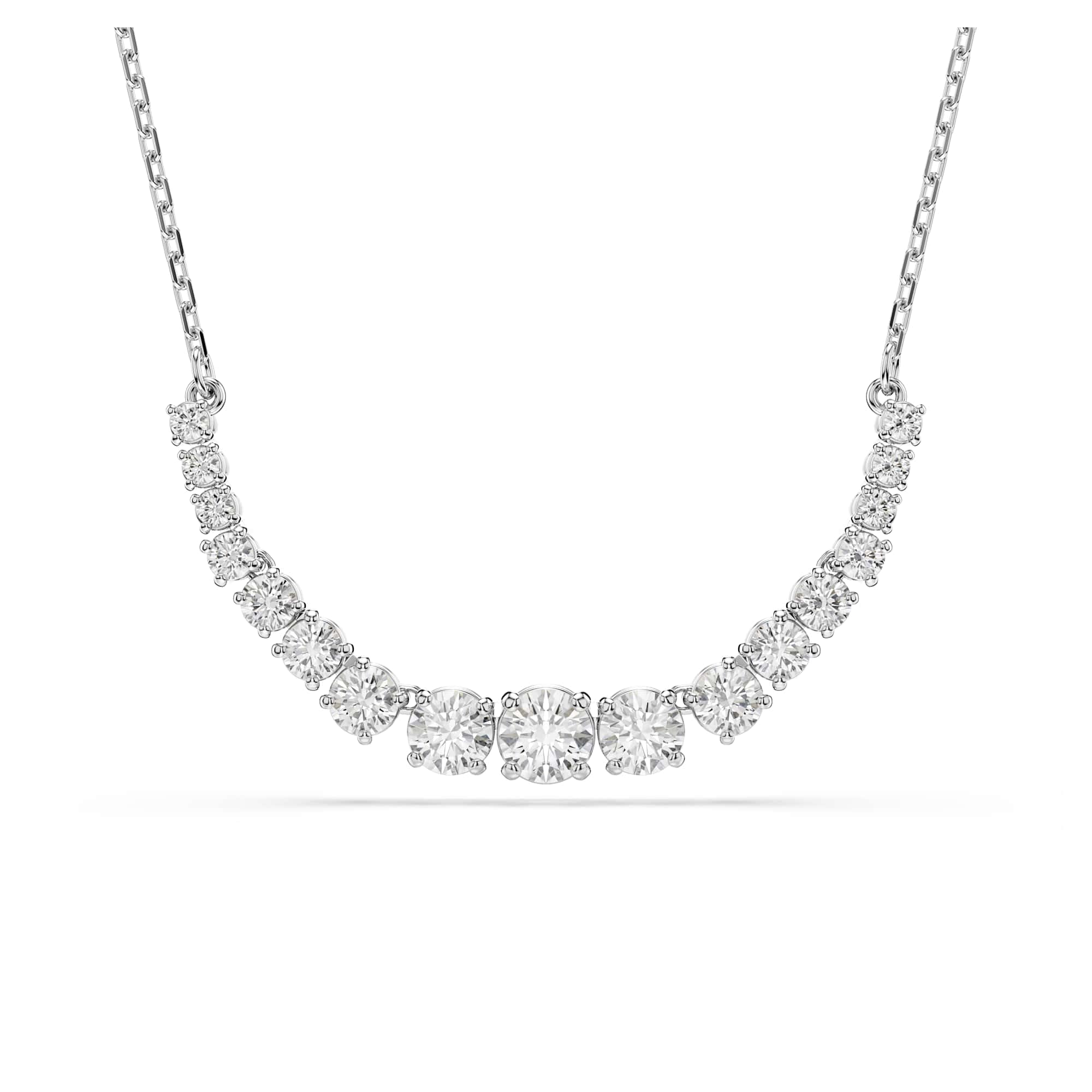 Swarovski Women's Silver Matrix White Crystal Mix Chain 5705396 In