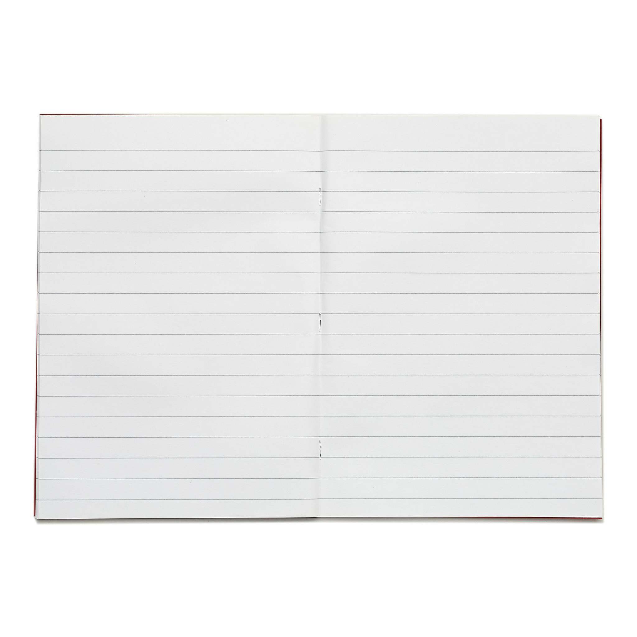 Rhino A4 Exercise Books, 64-Page / 15mm Lined Paper Notebook, 10-Pack, Office & School Stationery Supplies, Red - Image 4
