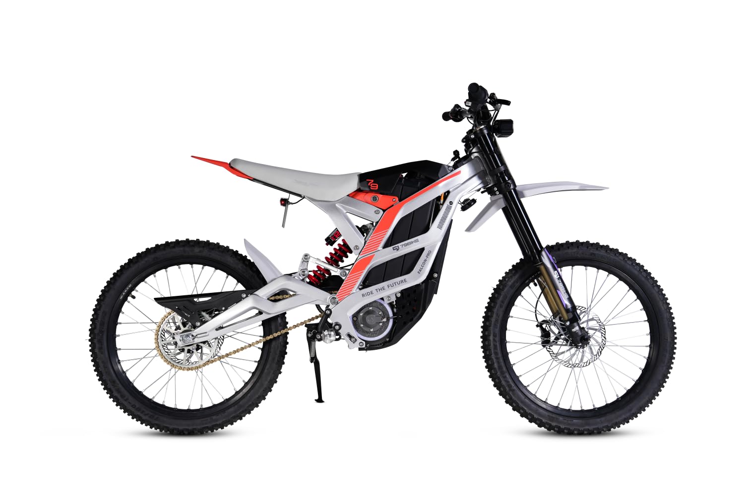 79Bike FALCON-PRO Electric Dirt Bike For Adult, Mid-Mounted Motor, 72V 35AH Battery, Fastace 2.0 Fork, NFC, Full Suspension, Hydraulic Brake, Mountain Bike