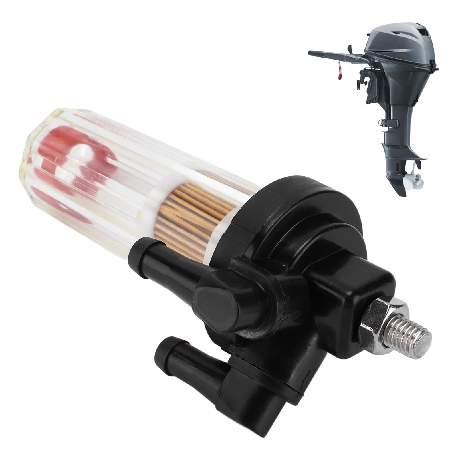 Filtro del Carburante, Filtro Carburante Fuoribordo 68V‑24560‑00 Sostituzione Per 2 4 Tempi 50cv 60cv 70cv 75cv 80cv 90cv 95cv 100cv 115cv