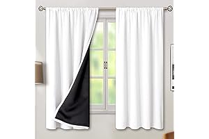 BGment Thermal Blackout Curtains with Black Liner