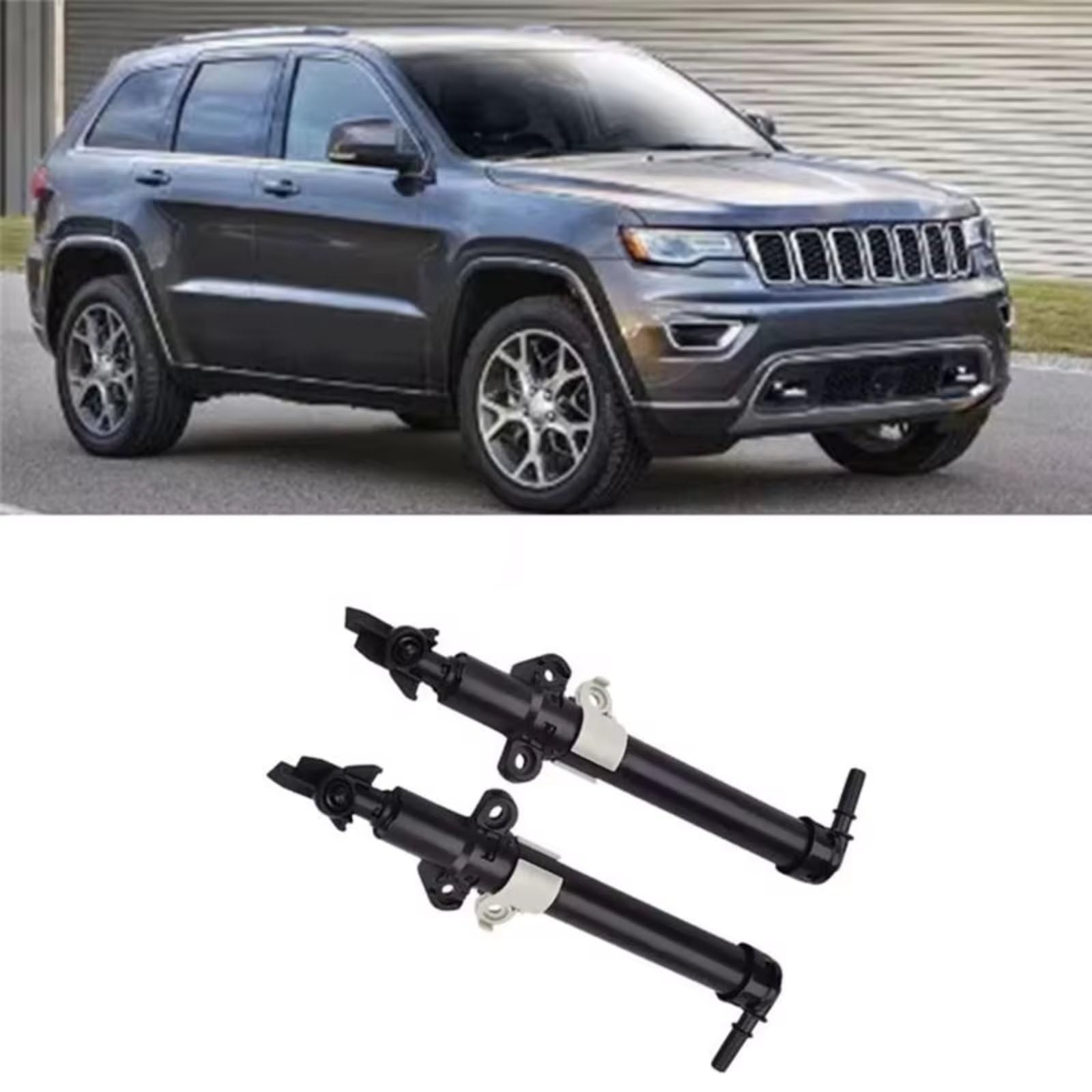 Inyector Lavado Faros Compatible Con Jeep Para Grand Para Cherokee 2016-2022 1 Pieza Bomba De Pulverización De Limpieza De Boquilla De Arandela De Faro Delantero 68349872AB