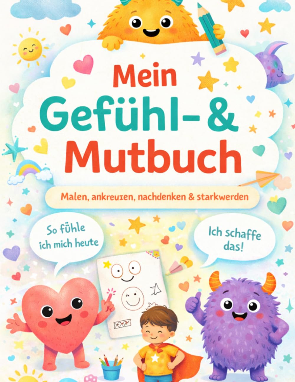 Mein Gefühl- & Mutbuch: Ein Mitmachbuch für starke Gefühle