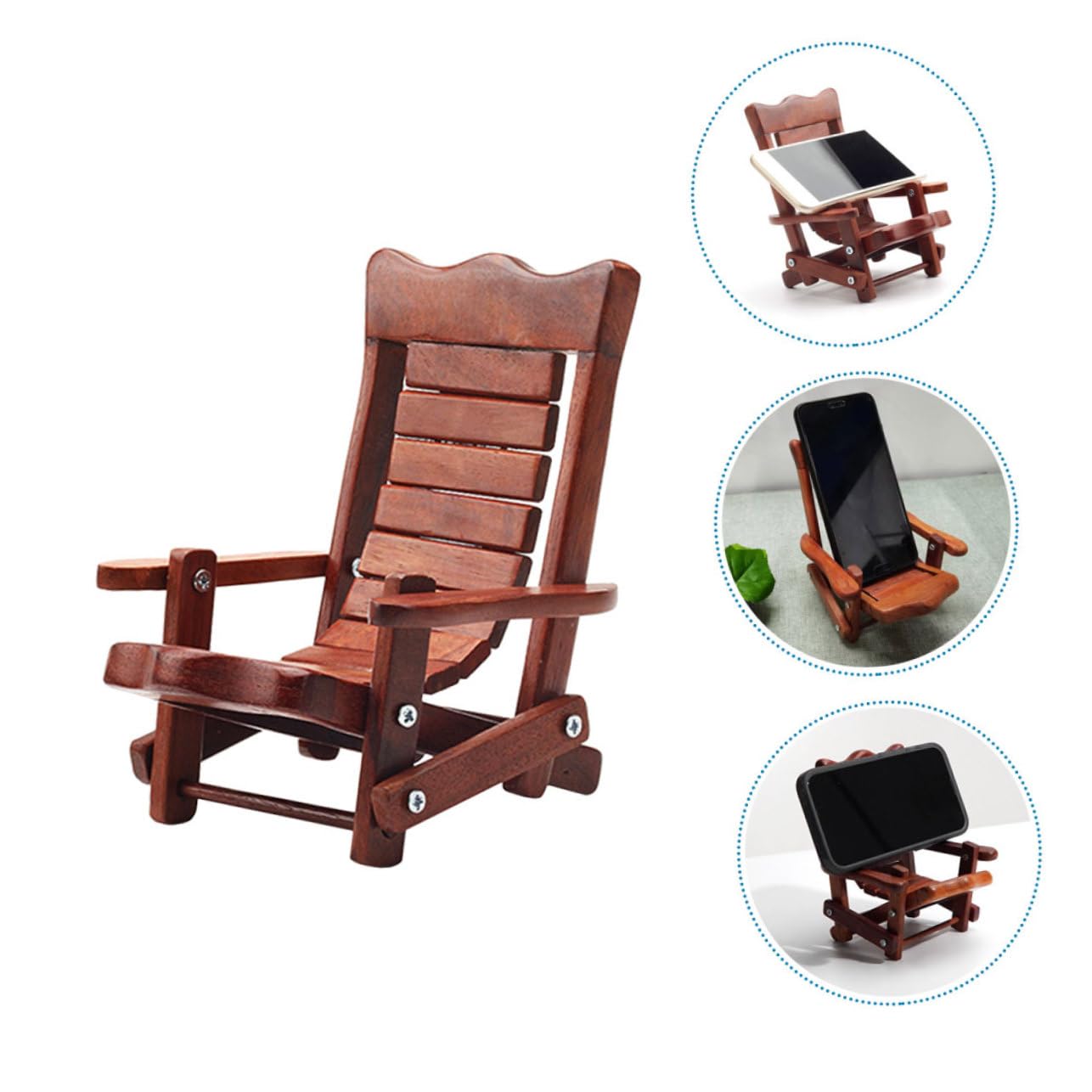 Hemobllo 3pezzi Supporto Telefonico Decorativo Per Scrivania Porta Smartphone Per Ufficio e Casa Compatibile Con Tutti Modelli Di Telefono