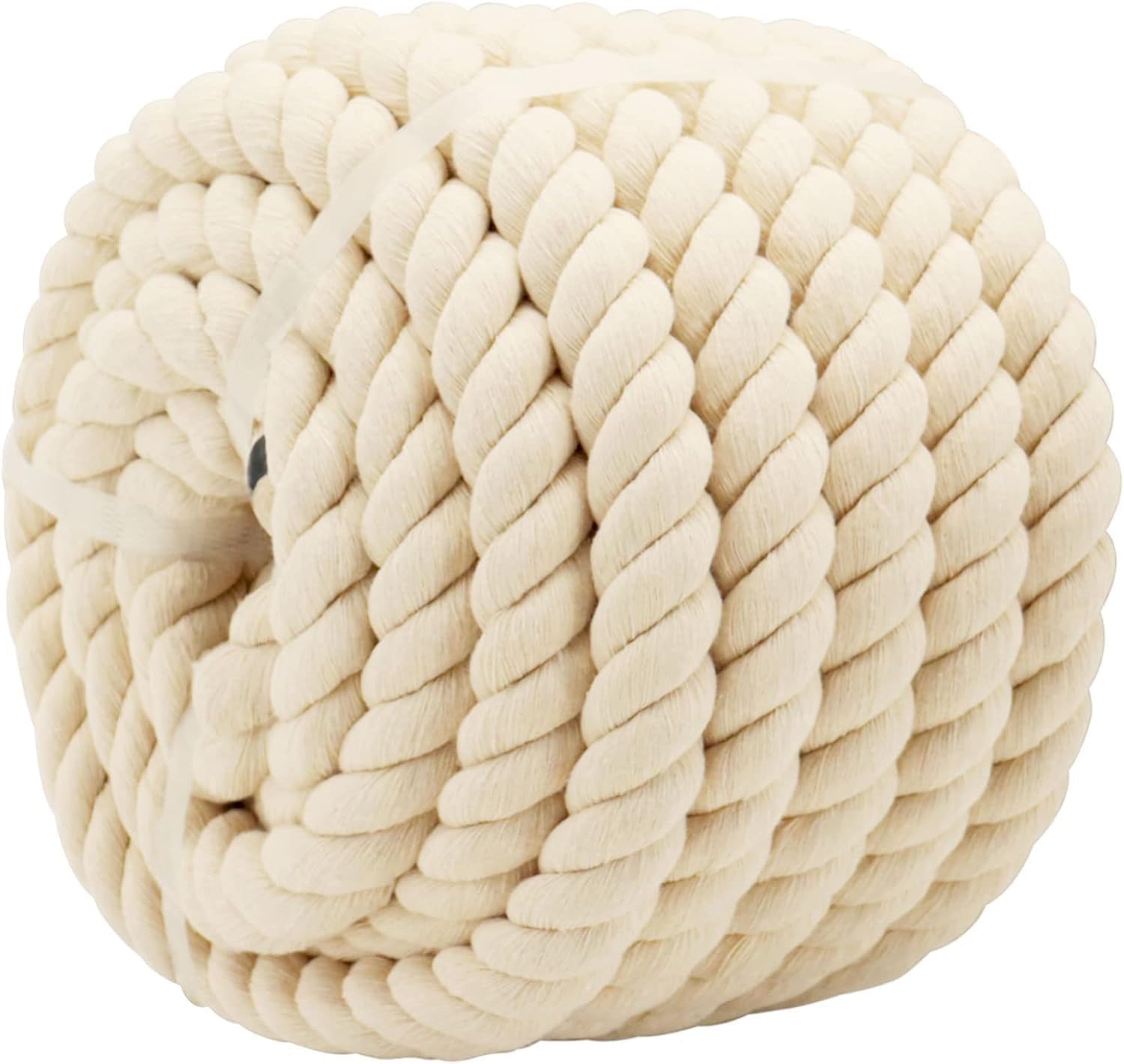 VHM [1 INCH x 10 FEET] 25 CM Off White Strong Cotton Rope for Hanging Craft Climbing Swing Tug of War Gym Decoration Nautical, Landscaping, Railings, Hammock, Wedding Etc-image-22