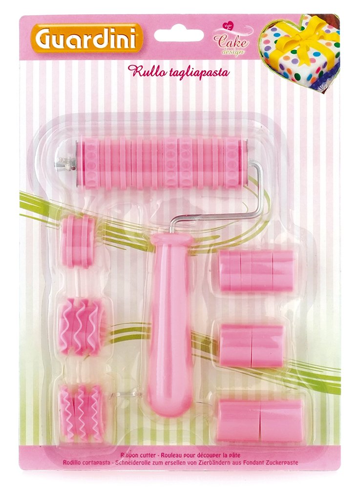 Rullo tagliapasta 2 lame dentellate, regolabile