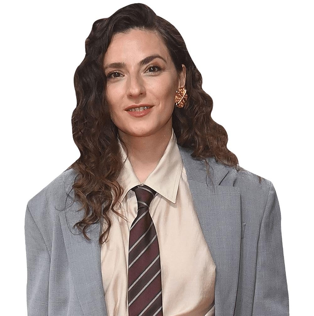Seyneb Saleh (Grey Suit) Half Body Buddy Cutout