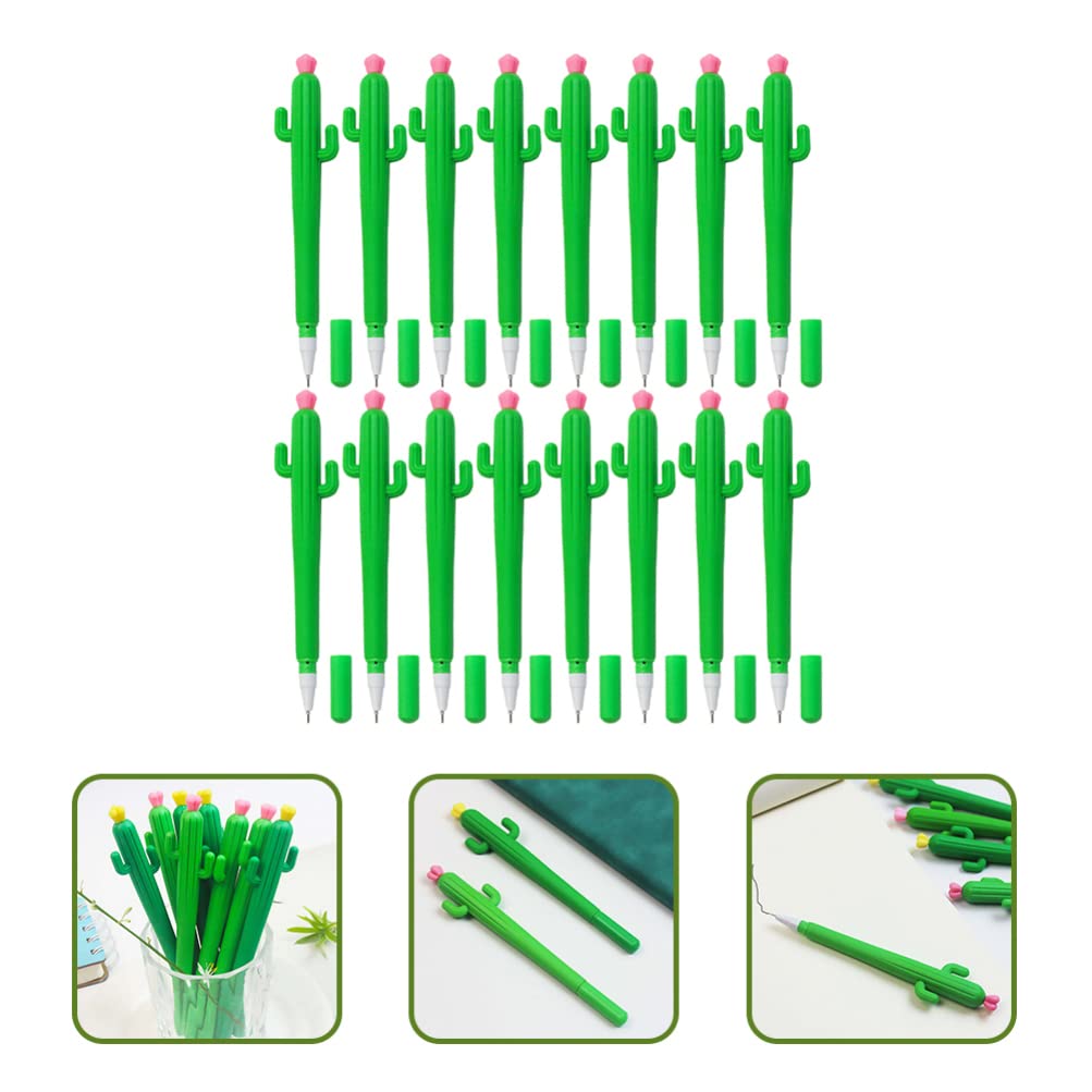 NUOBESTY Penne Gel Cactus 25 Pezzi in Argilla Polimerica per Studenti