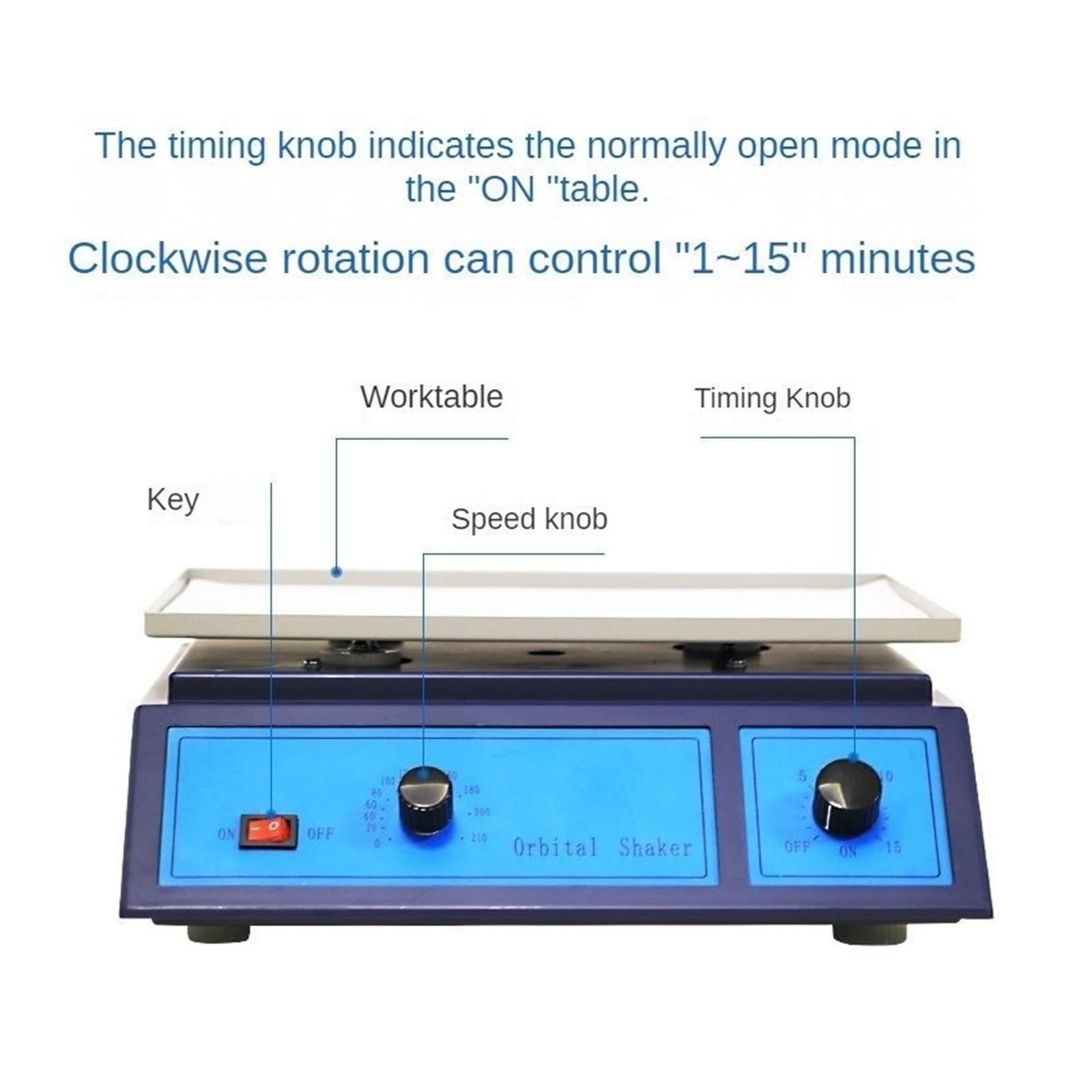 Centrifugeuse Oscillateur Rotatif De Laboratoire, Mélangeur RPR, Rotateur Orbital De Laboratoire, Oscillateur Orbital, Oscillateur À Vitesse Réglable 210 Tr/min