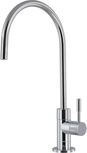 SpiroPure SP-FC210-GD - Grifo de filtro de agua de repuesto de ósmosis inversa, grifo filtrado de 3 líneas, oro cepilladobroncelatón, SP-FC210-GD