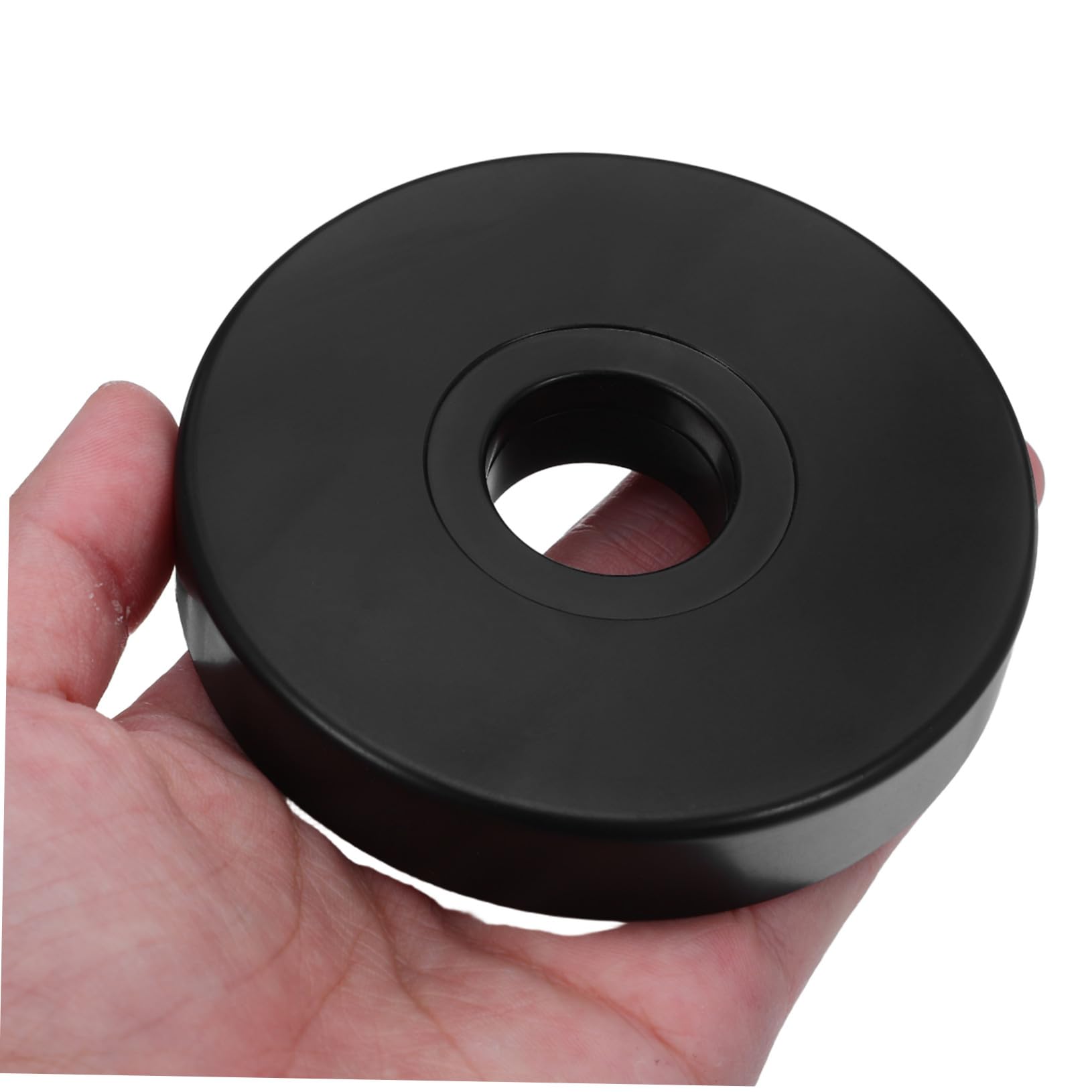 12 Stück Runde PVC Rollengleiter Bodenschoner Schwarz