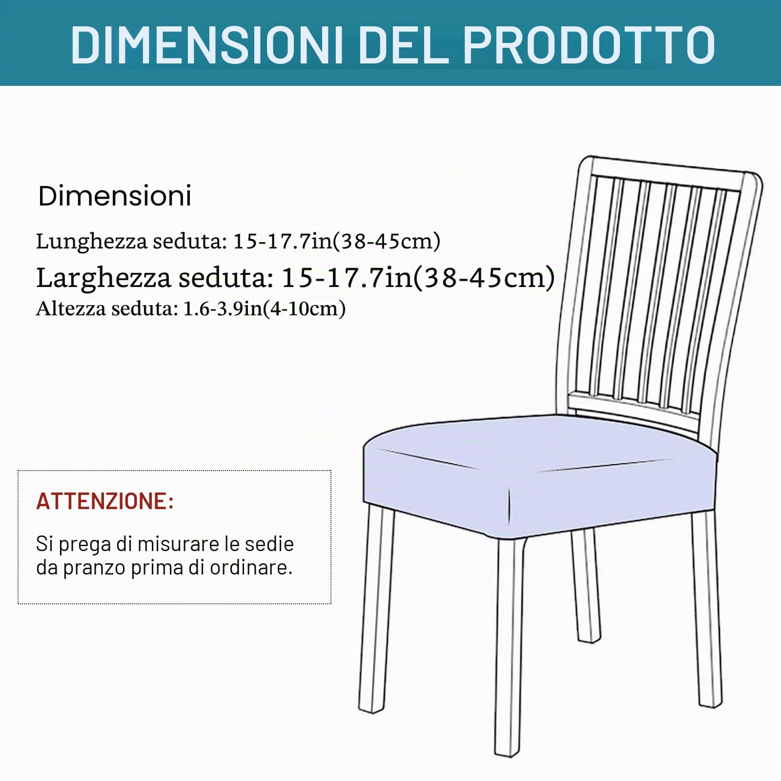 Coprisedia Impermeabile Senza Schienale-Cammello-6 Pezzo
