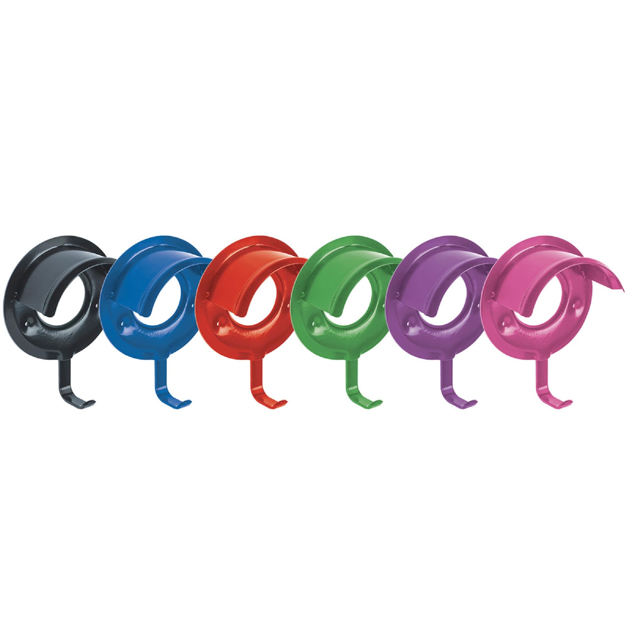Haven Heritage Purple Equestrian Coloured Bridle Bracket Wall Mounted Stable Horse Pony (Purple)