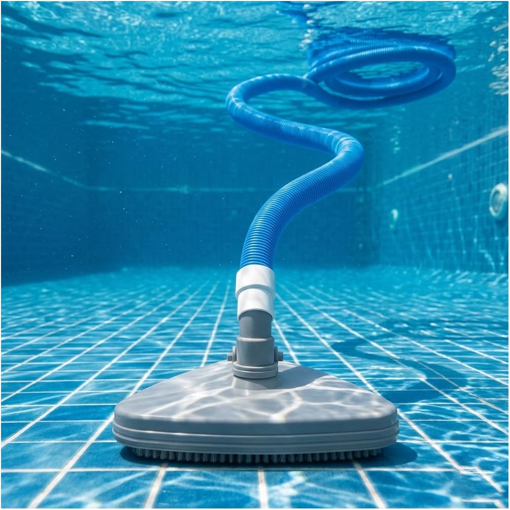 Tuyau Flottant Piscine D. 38 mm x 10 m - Flexible Résistant Circulation Eau - Accessoire Piscine - D-Work