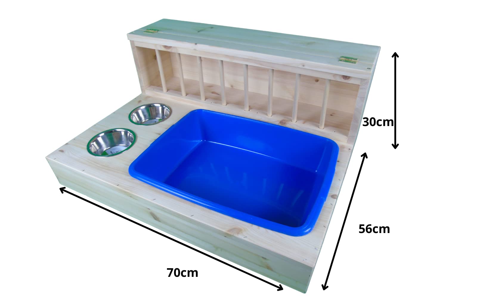 Buy Rabbit Litter Box by WOODEN WORLD Rabbit Litter Tray Rabbit Hutch