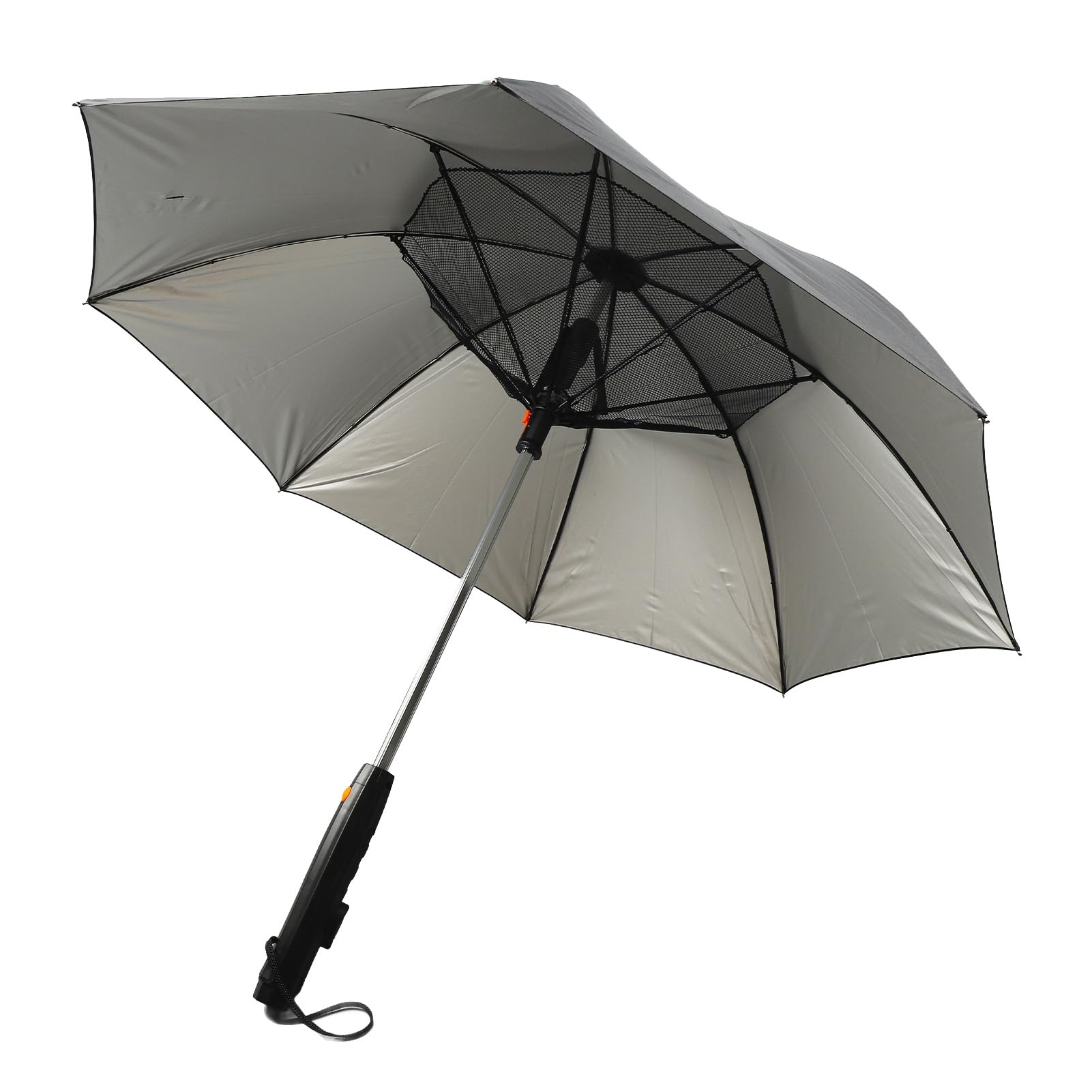 Dpofirs Parasol Przeciwsłoneczny z Wentylatorem i Zraszaczem, Parasol