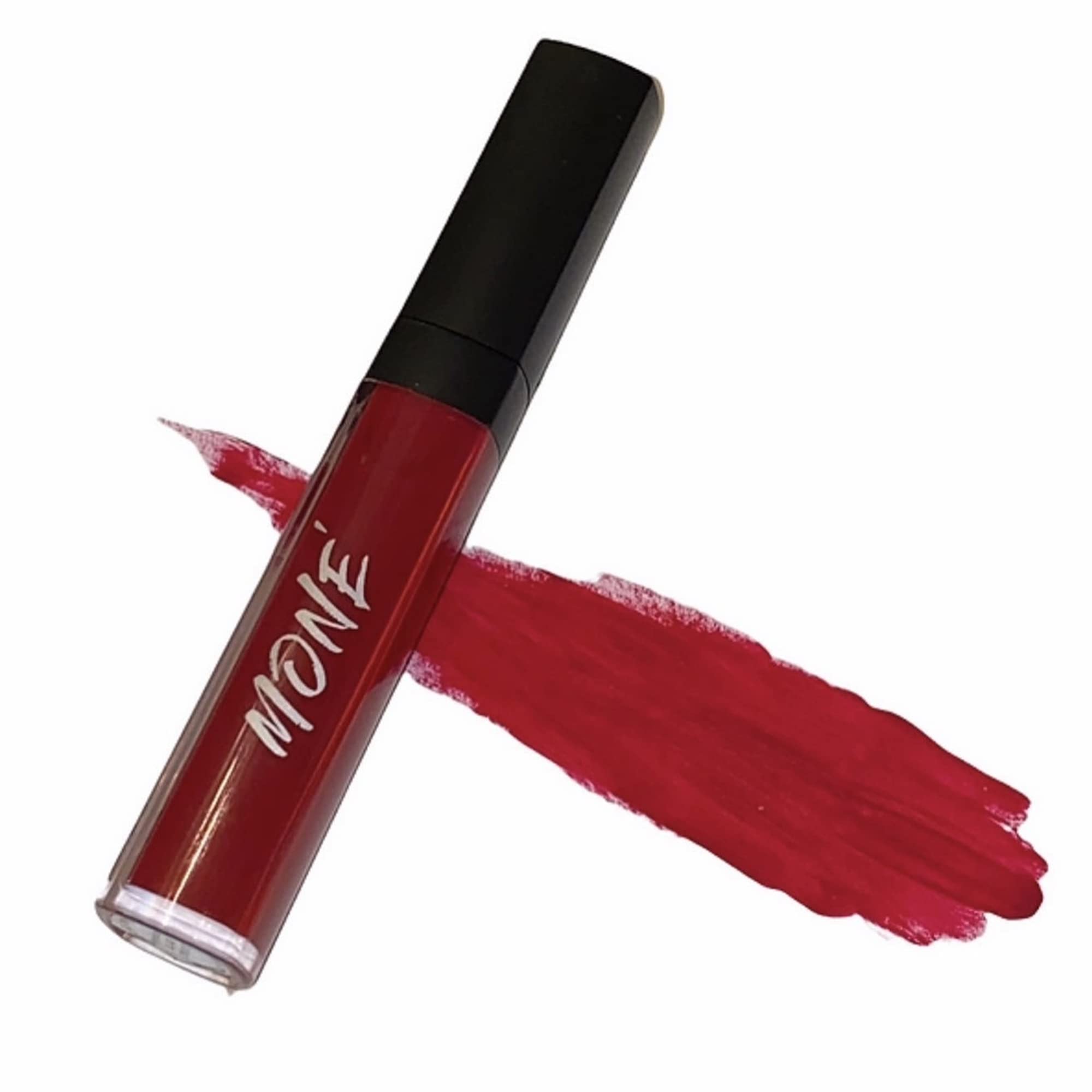 Red Matte Liquid Lipstick - Long Lasting For 20hrs, Lightweight, Kissproof, Waterproof, Smudge Proof, Cruelty Free & Vegan Lipsticks for Women - with Vitamin E, Grape Seed Oil (Red)