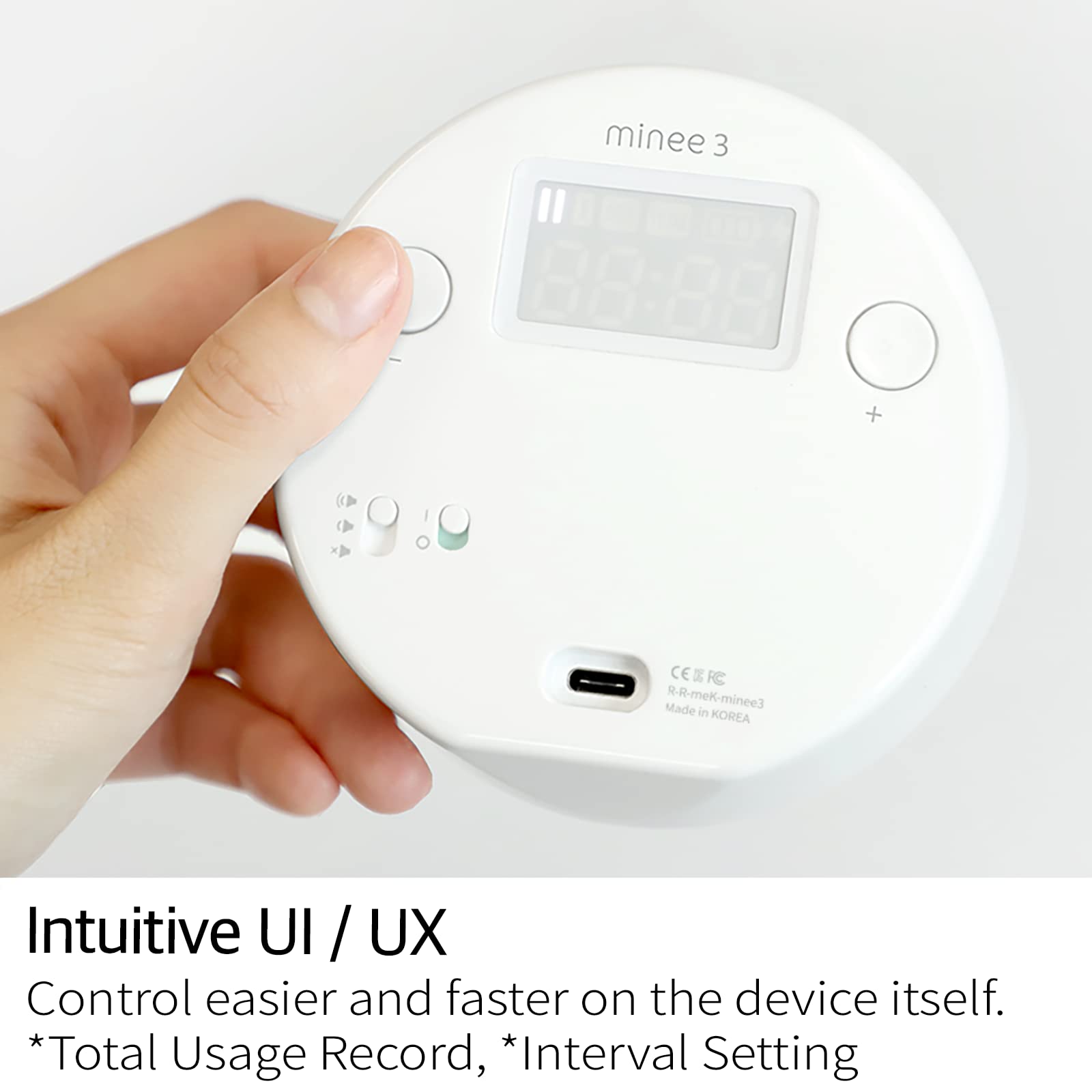 Amazon.co.jp: minee3 - 視覚タイマー 高濃度学習ツール 作業効率 
