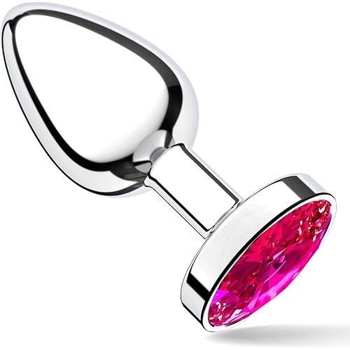 Anal Plug Butt Plug Adult Sex Toy,Jeweled Anal Toys Adult Sex Toys Games, Personal Anal Plugs for Women,Men and Couples,Rose Sex Toy G Spot Anal Beads Anal Toy Massage Kits