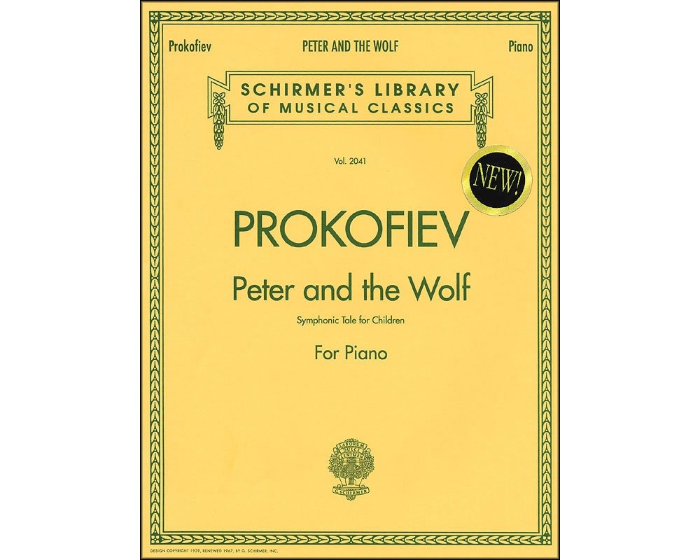 Peter and the Wolf: Schirmer Library of Classics Volume 2041 Piano Solo