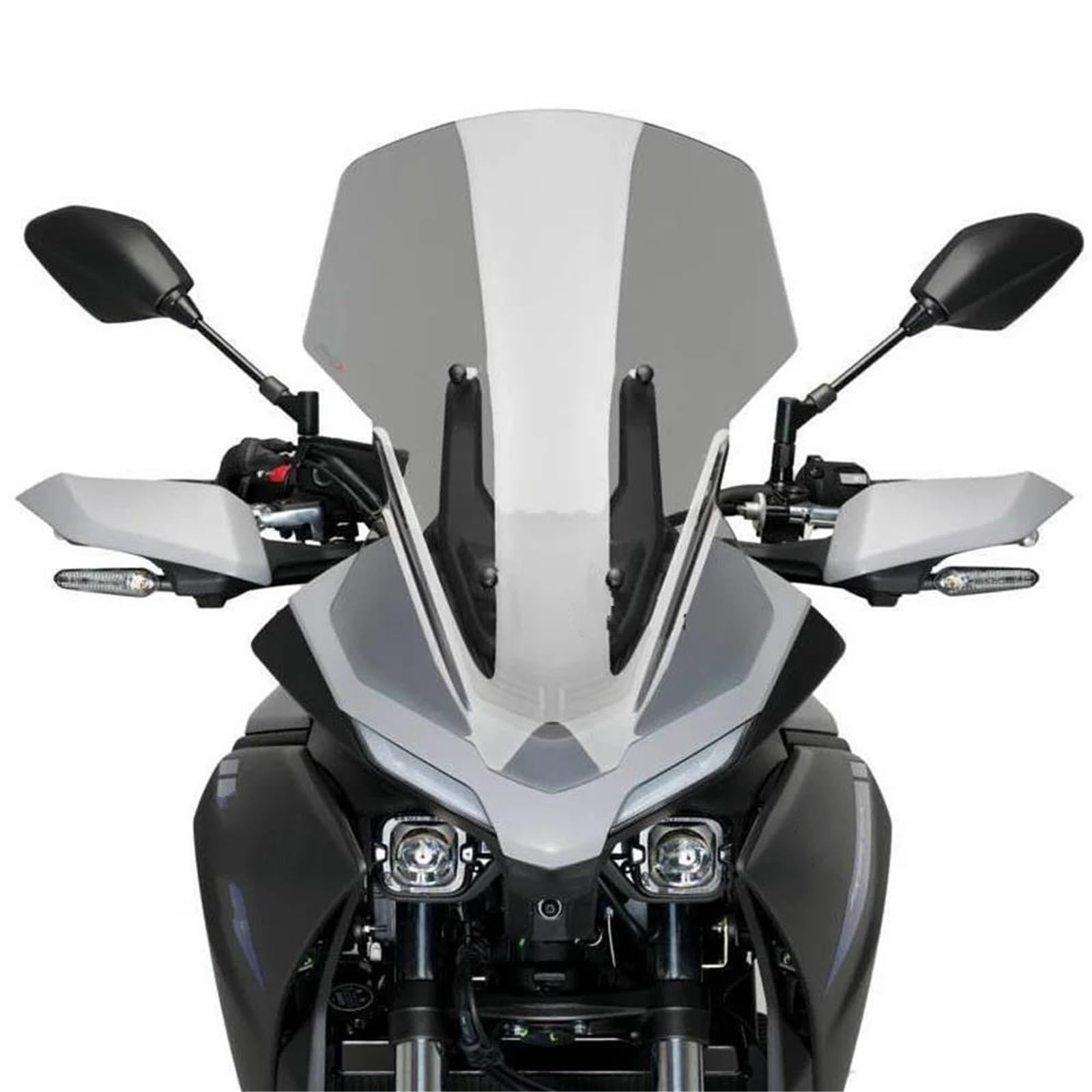 Cubierta Y Deflector De Viento para Parabrisas De Motocicleta — para Yamaha Tracer, Tracer 700, Tracer 700/GT, Tracer 7/GT Parabrisas para Motocicleta(Negro)