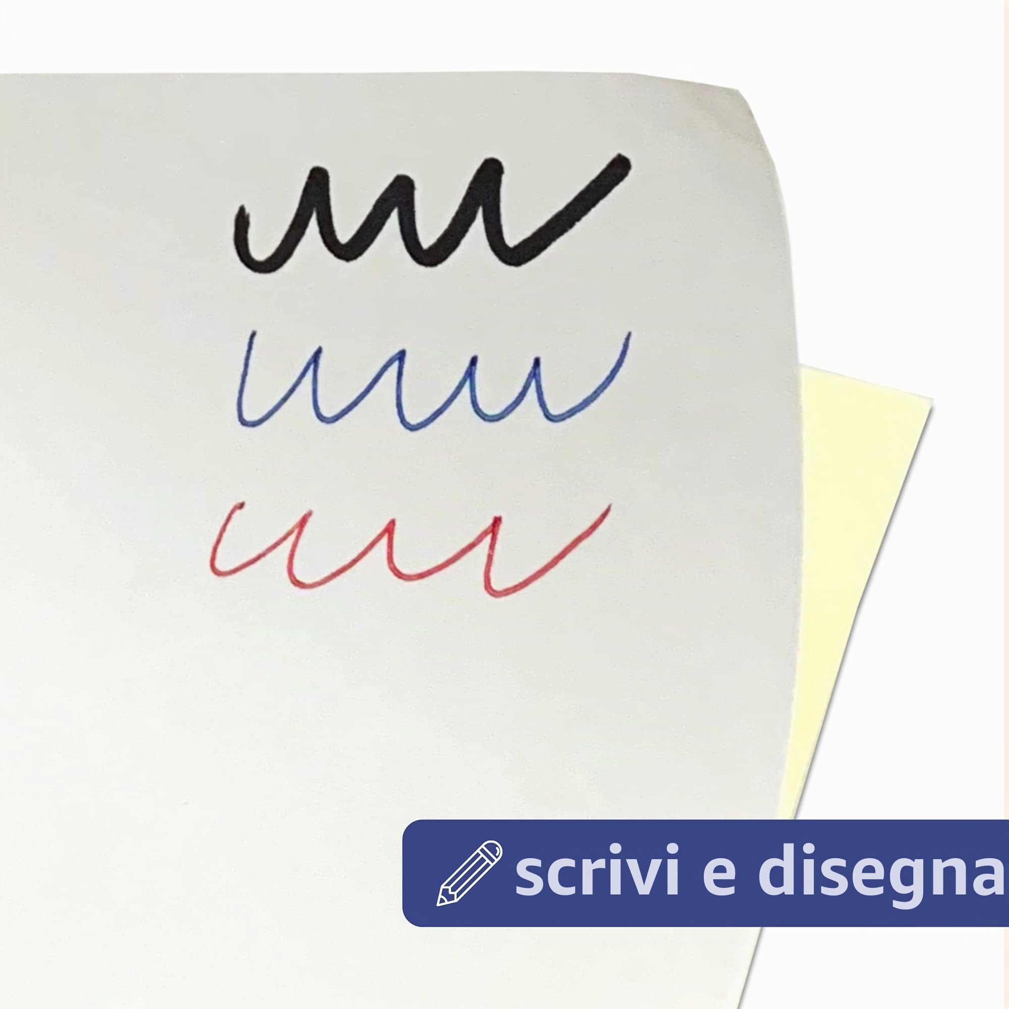 Carta Adesiva per Stampante A4 50 Fogli 297 x 210 mm