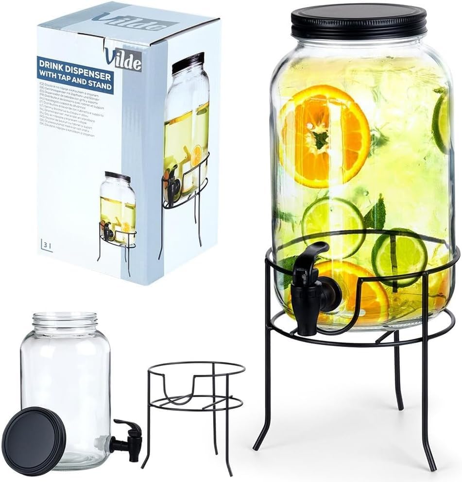 Vilde Caraffa in vetro dispenser di bevande