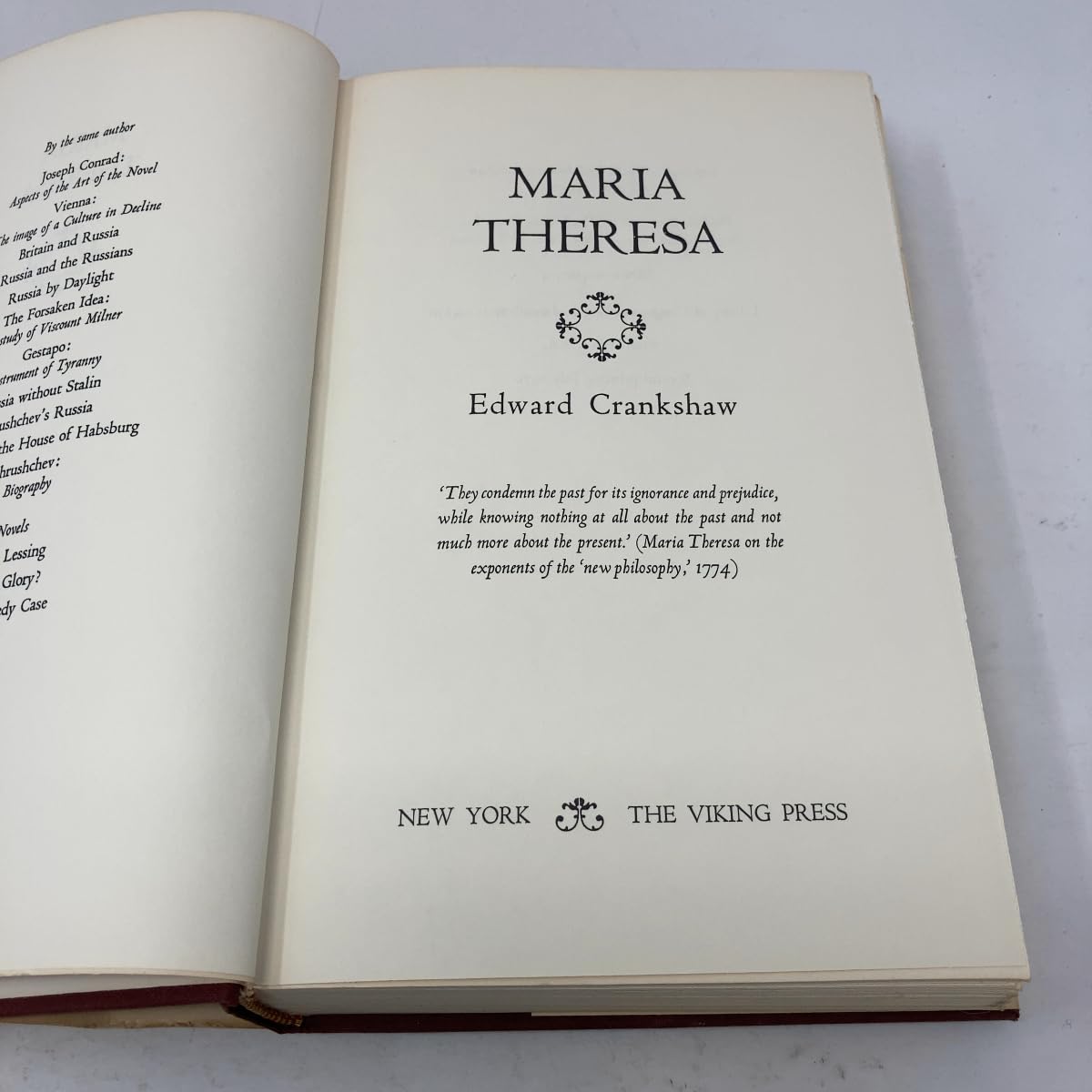 Maria Theresa Crankshaw, Edward - PT03