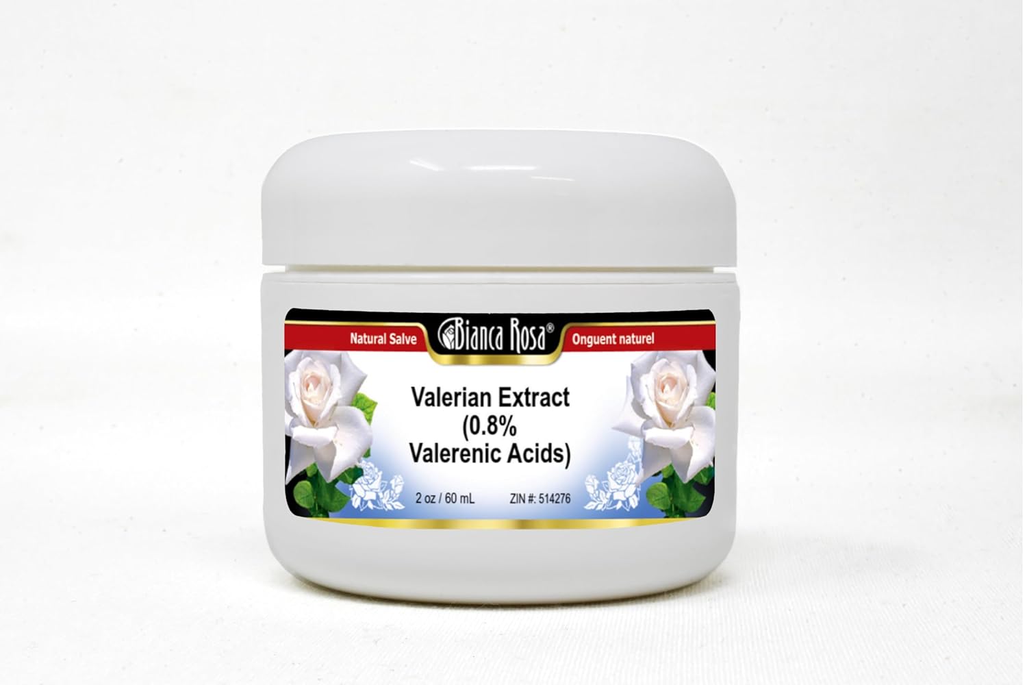 Bianca Rosa Valerian Extract (0.8% Valerenic Acids) - Salve Ointment (2 oz, ZIN: 514276) - 2 Pack