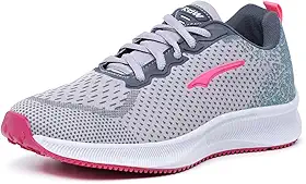 Tenis para Academia Caminhada Femininio Confortavel Cinza Pink