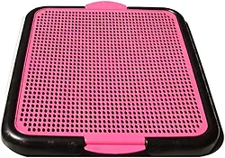 MY PET BRASIL Sanitário para Cachorros, Sanitário Higiênico para Cães, Xixi Dog, sanitário canino Rosa, 19761