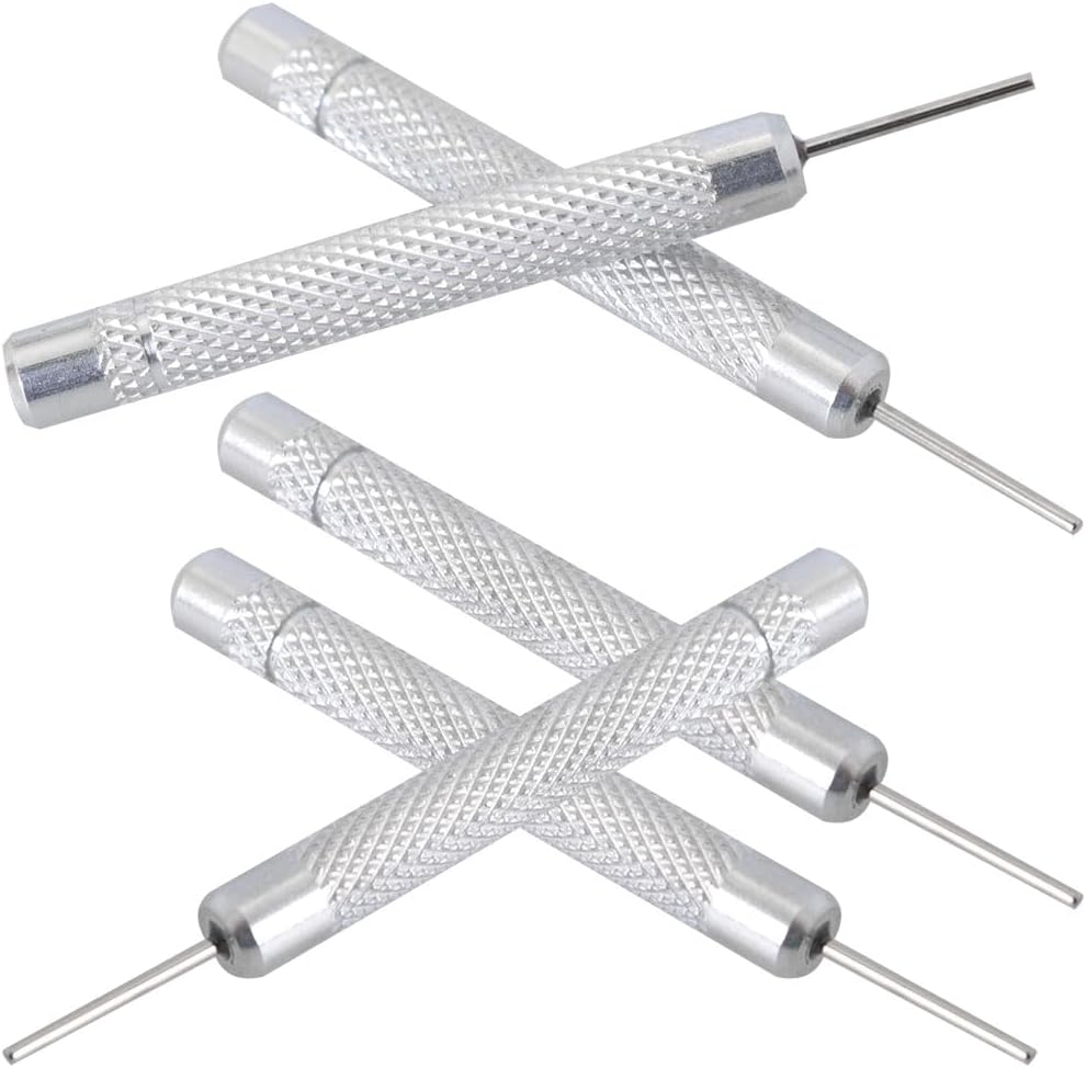 20PCS Aluminum Strap Punch 0.9mm/0.035in Watch Bracelet Removal Punch Watch Setter Thimble Jewelry Items Repair Tool Used for Riveting Watch Removal Pins