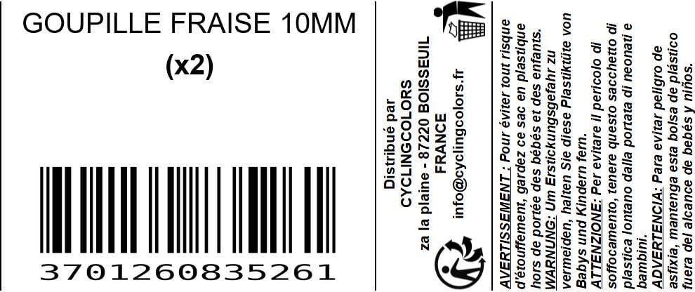 2 x Automatic End Mill Pins Diameter 10 mm x Length 45 mm Motorcycle/Tractor Trailer Clip, Silver, 10mm x 45mm - Image 2