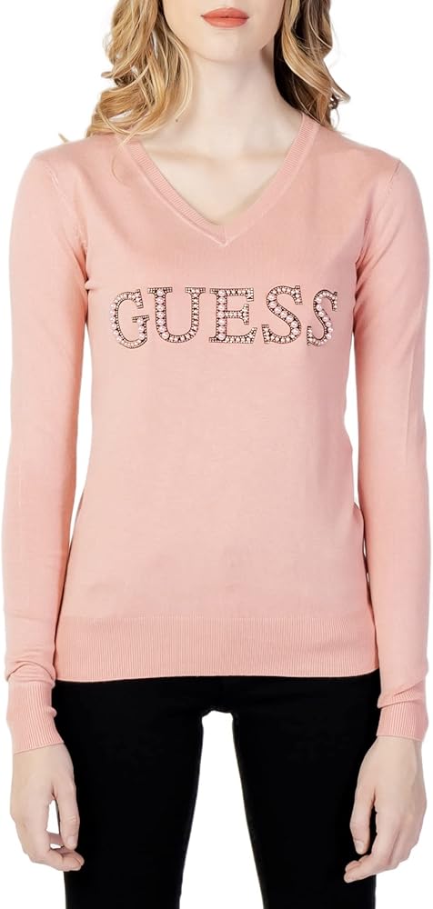 Guess pullover damen rosa Clearance