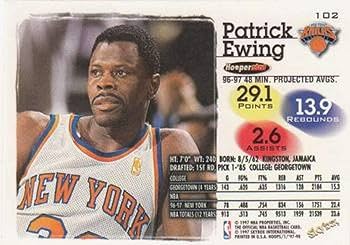 NBAカード　panini Patrick Ewing 1of1 PATRICK EWING - 1997-98 Fleer - #103 - Knicks - MINT | eBay