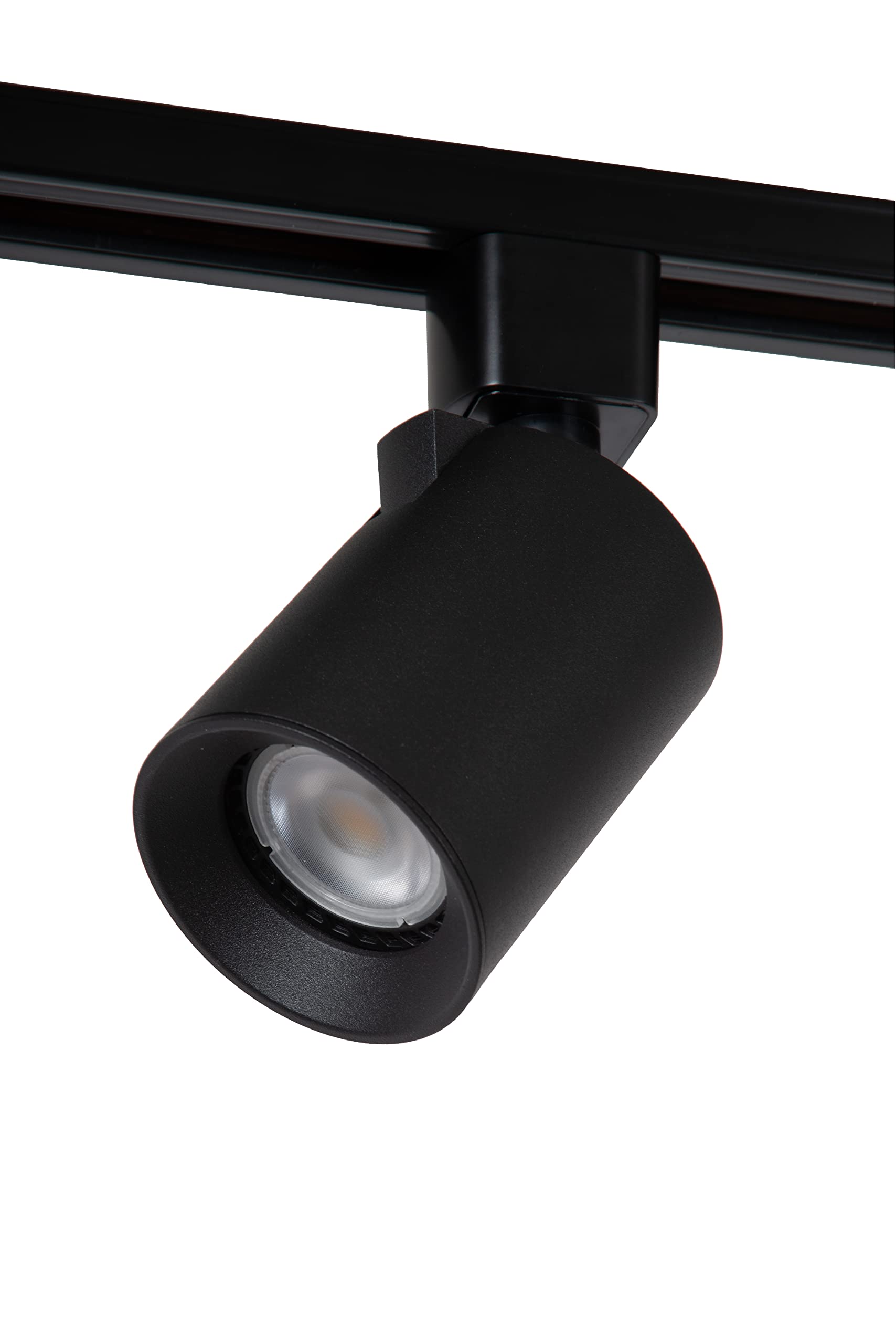 LUCIDE TRACK NIGEL Foco de riel - Sistema de carril monofásico/Iluminación con rieles - 1xGU10 - Negro (Extensión)