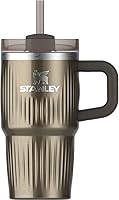 Vista 169 de STANLEY Quencher H2.0 Vaso Térmico con asa y pajilla, 64 onzas, tapa Flowstate de 3 posiciones, gran capacidad para viajes y deportes, vaso de acero