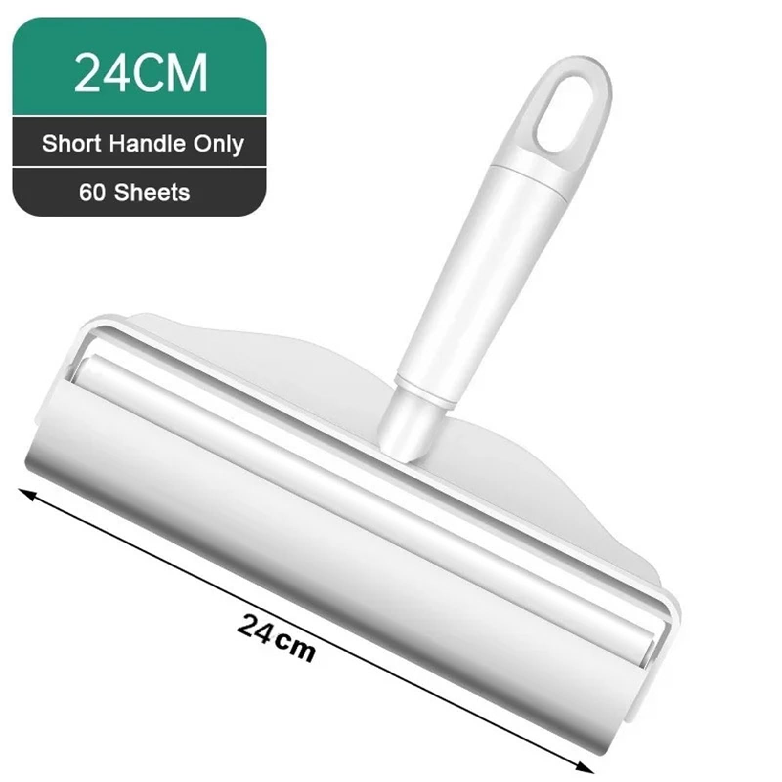 Fusselrolle 2 Stück Fusselrollenbürste mit langem Griff, Tierhaarentferner, 10 Rollen FüR Alle Stoffe(Color3)